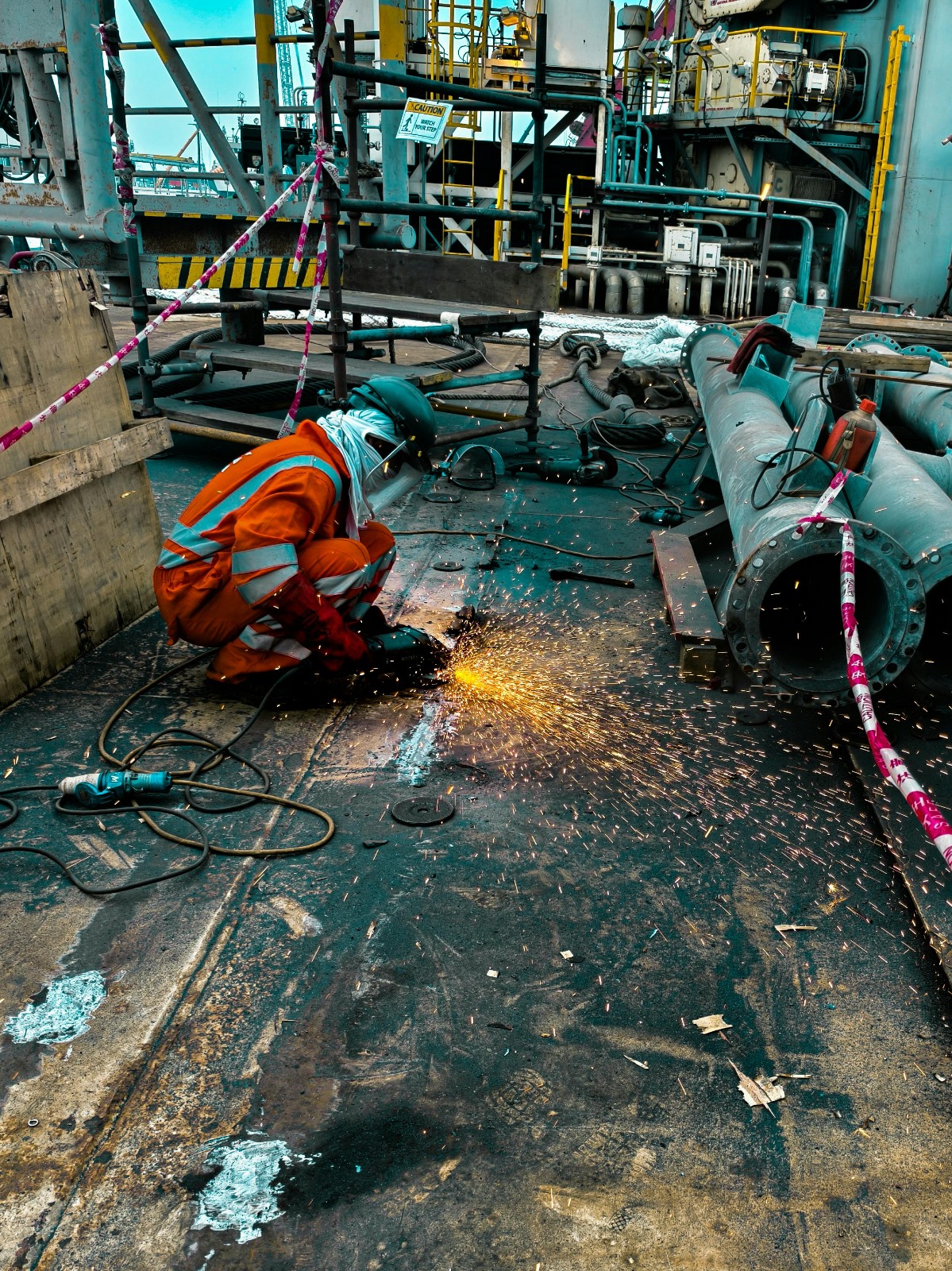Offshore industrial operations